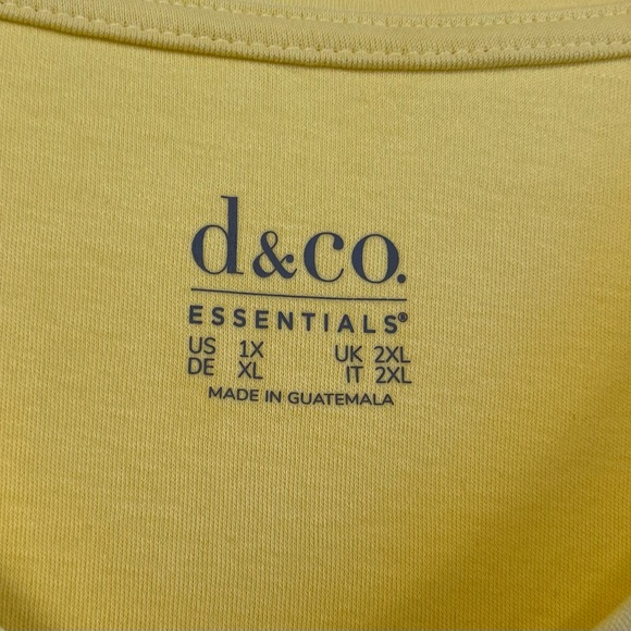 New Bundle of 2 Denim & Co Crew Neck Sleeveless Tank Shirts / 1X - Picture 6 of 11